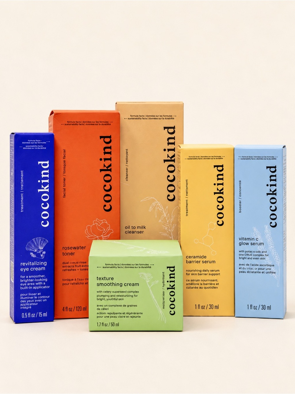 NEW • Cocokind Skincare Bundle • 6-Piece Clean Beauty Set